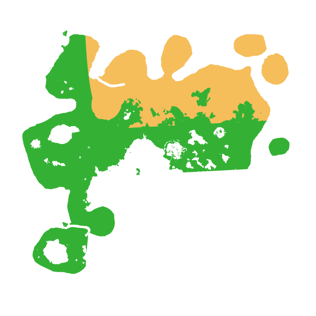 Biome Rust Map: Procedural Map, Size: 3000, Seed: 947366935