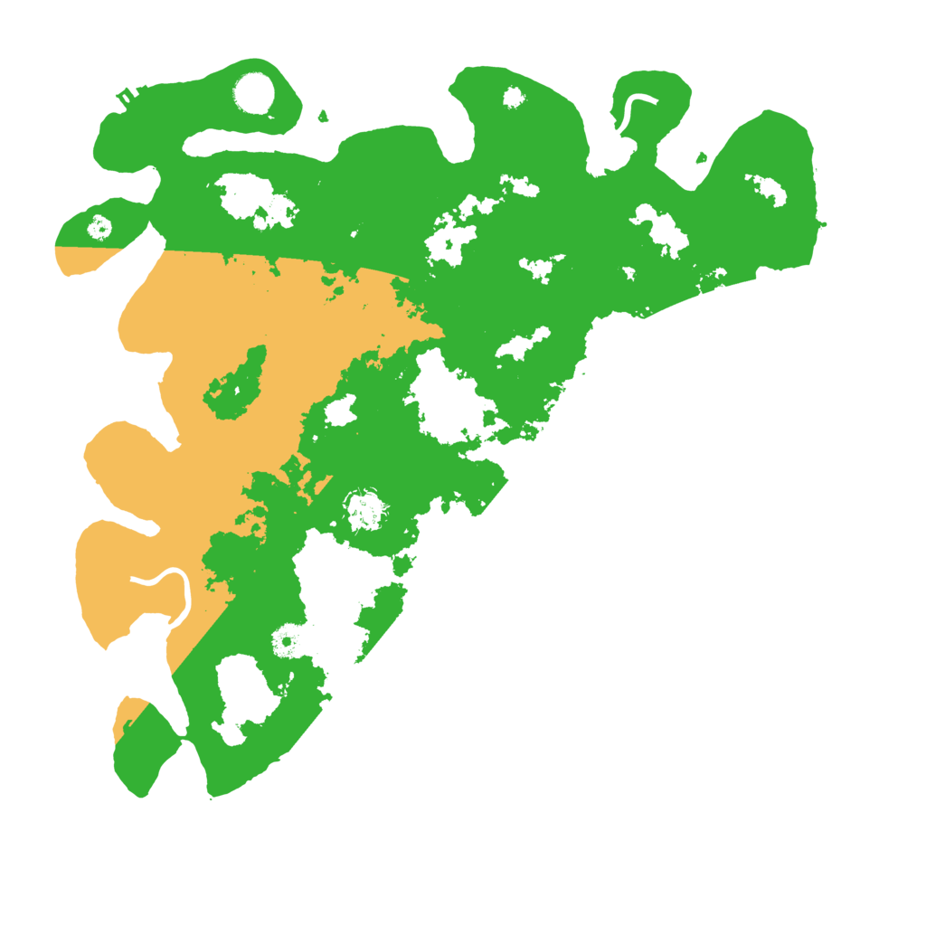 Biome Rust Map: Procedural Map, Size: 4000, Seed: 288550