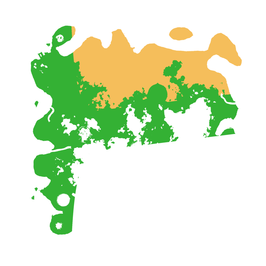 Biome Rust Map: Procedural Map, Size: 3700, Seed: 2038073753