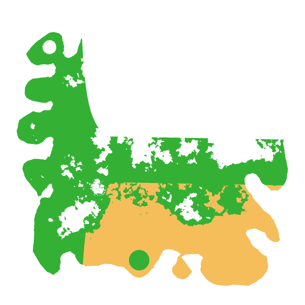 Biome Rust Map: Barren, Size: 3950, Seed: 27199016