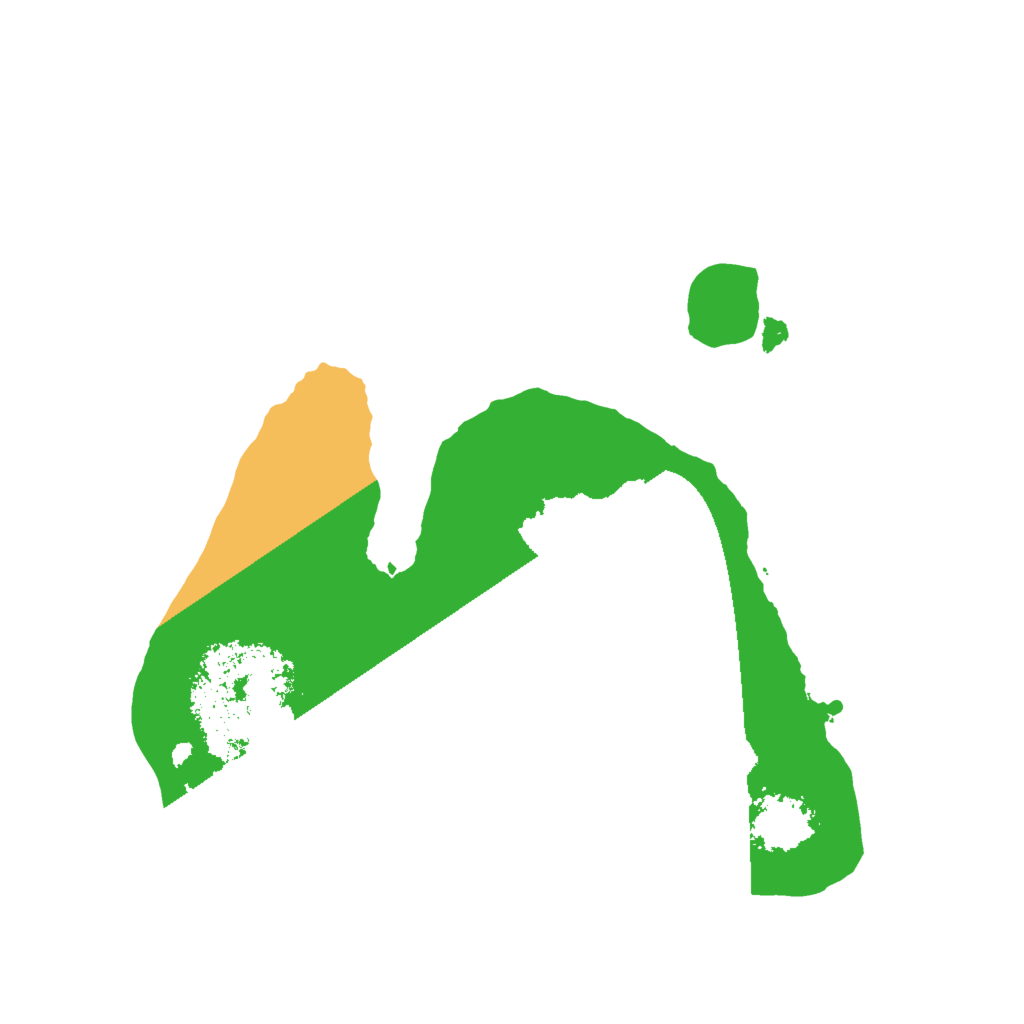 Biome Rust Map: Procedural Map, Size: 1600, Seed: 990148