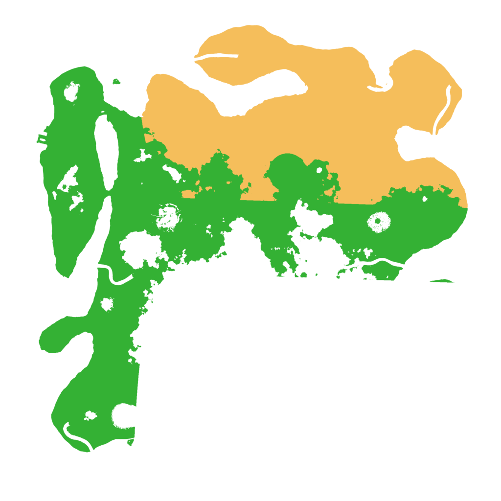 Biome Rust Map: Procedural Map, Size: 3550, Seed: 77833791