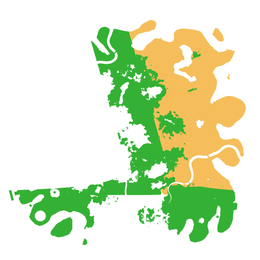 Biome Rust Map: Procedural Map, Size: 4250, Seed: 515004056