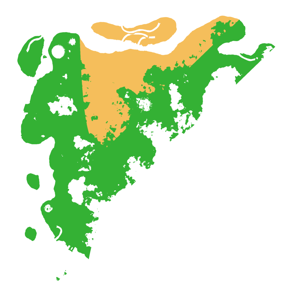 Biome Rust Map: Procedural Map, Size: 4000, Seed: 478549450