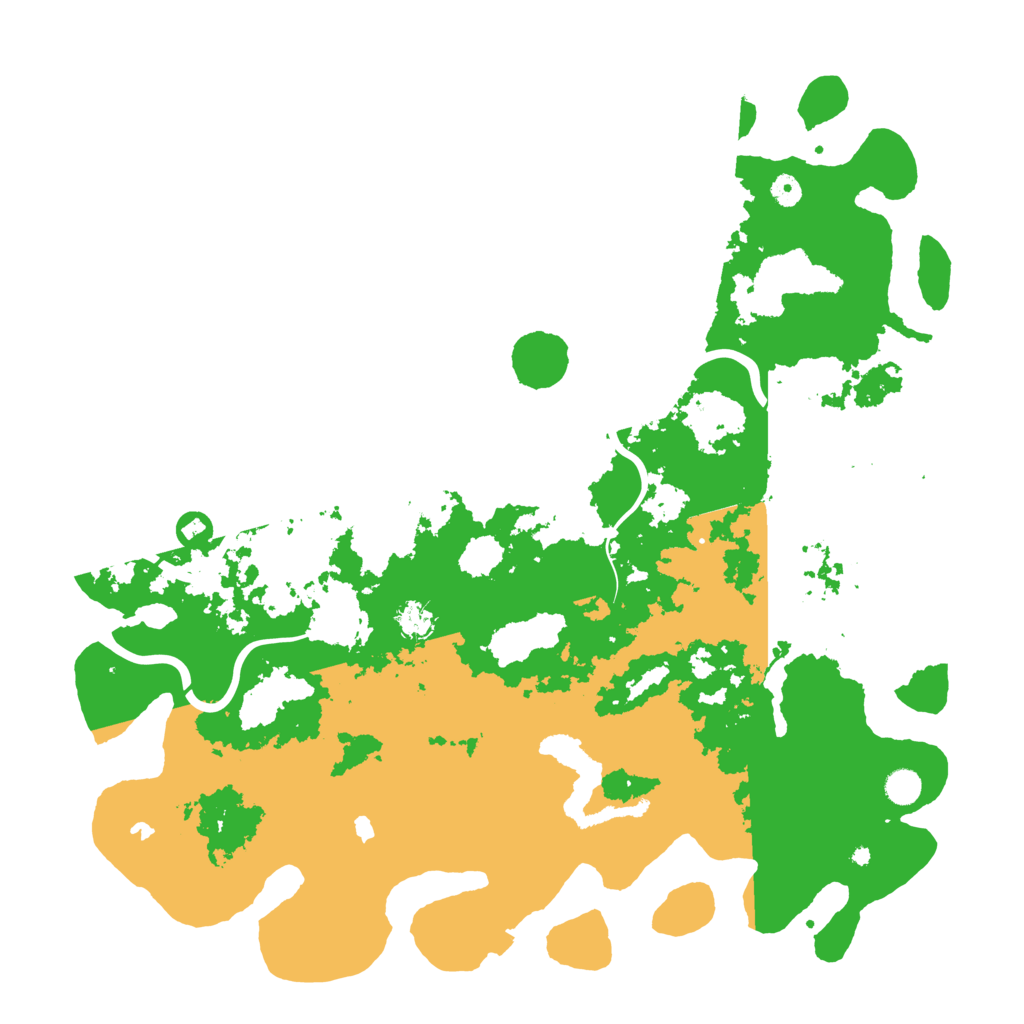 Biome Rust Map: Procedural Map, Size: 5000, Seed: 1066790217