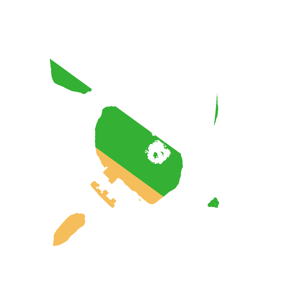 Biome Rust Map: Procedural Map, Size: 1400, Seed: 627621424