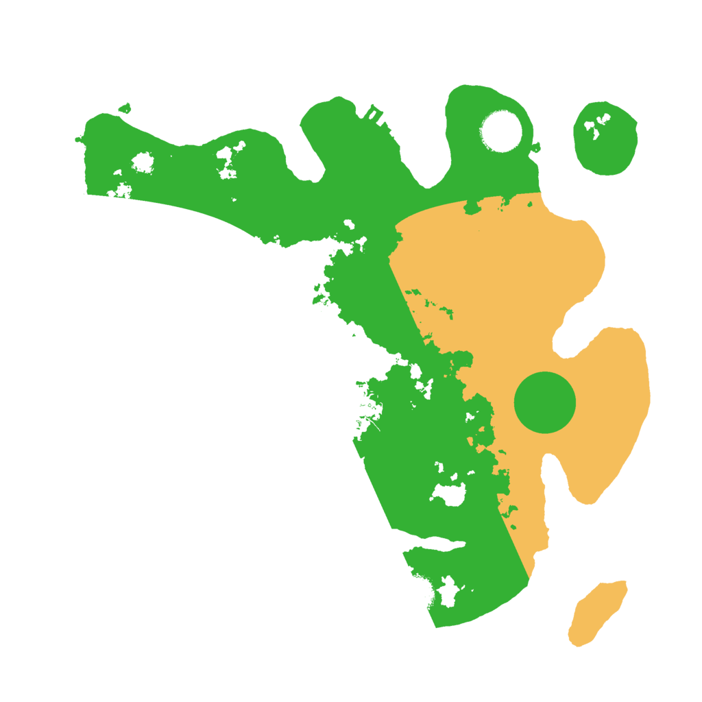 Biome Rust Map: Procedural Map, Size: 3000, Seed: 815488022