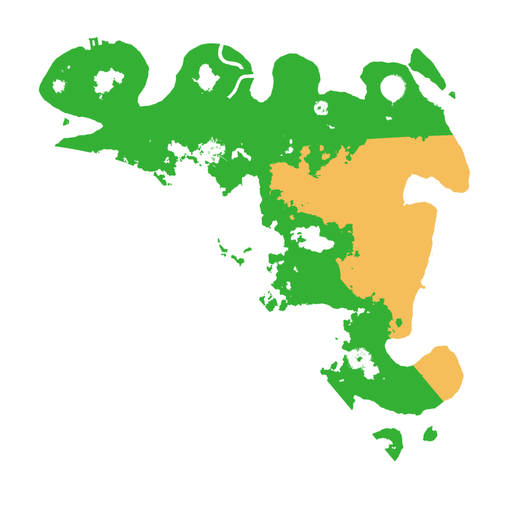 Biome Rust Map: Procedural Map, Size: 3550, Seed: 773271553