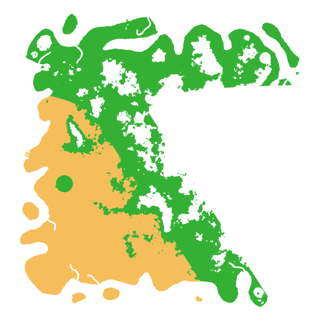 Biome Rust Map: Procedural Map, Size: 5000, Seed: 99588624