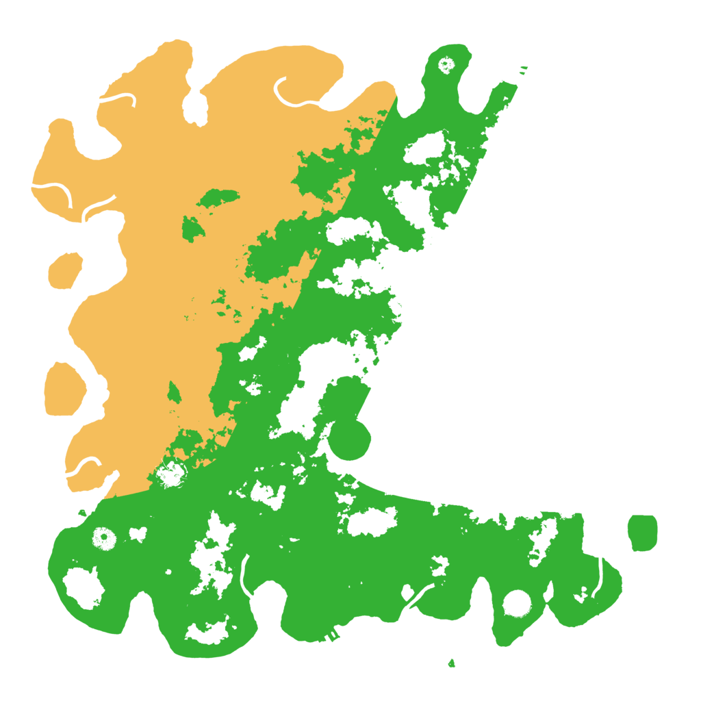 Biome Rust Map: Procedural Map, Size: 4500, Seed: 55995