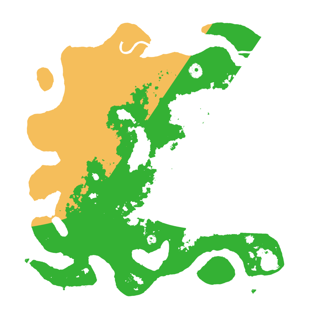 Biome Rust Map: Procedural Map, Size: 3500, Seed: 1817479729