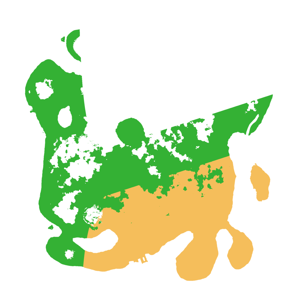 Biome Rust Map: Procedural Map, Size: 3000, Seed: 883960879