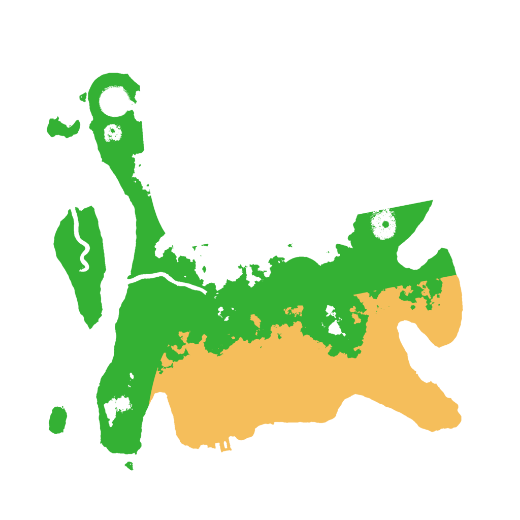 Biome Rust Map: Procedural Map, Size: 3000, Seed: 13050