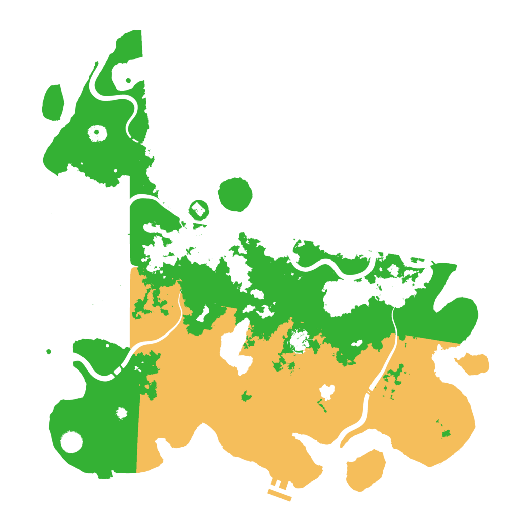 Biome Rust Map: Procedural Map, Size: 4250, Seed: 446239173