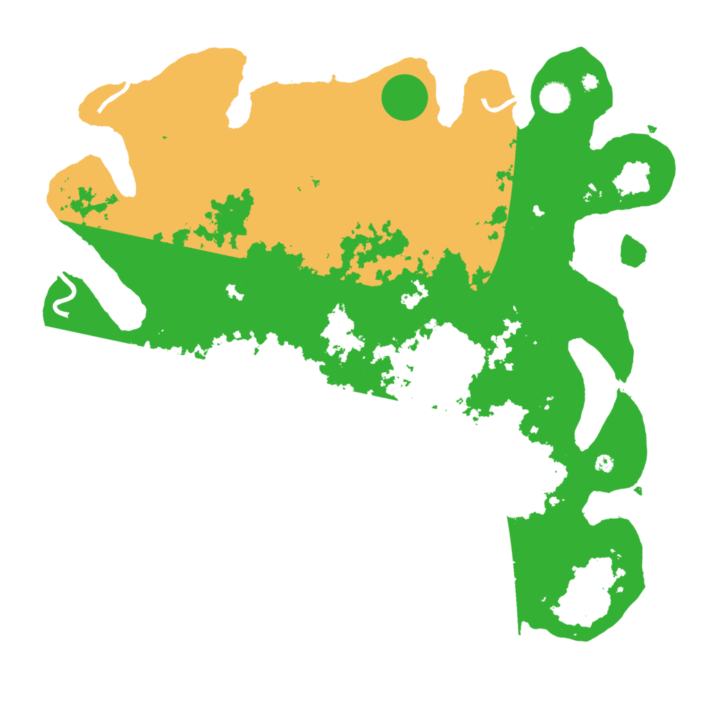 Biome Rust Map: Procedural Map, Size: 4050, Seed: 1300661149