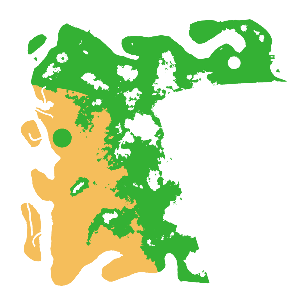 Biome Rust Map: Procedural Map, Size: 4300, Seed: 1558526