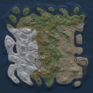 Thumbnail Rust Map: Procedural Map, Size: 4250, Seed: 2135418919, 18 Monuments