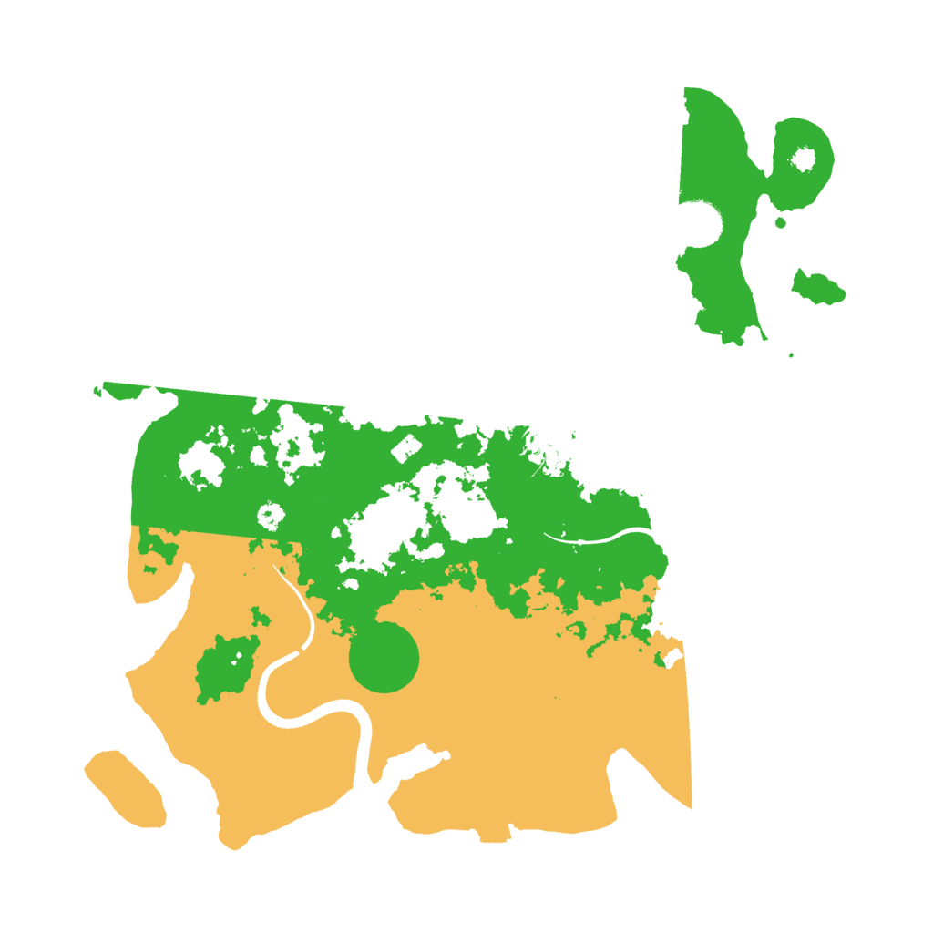 Biome Rust Map: Procedural Map, Size: 3500, Seed: 1264532480