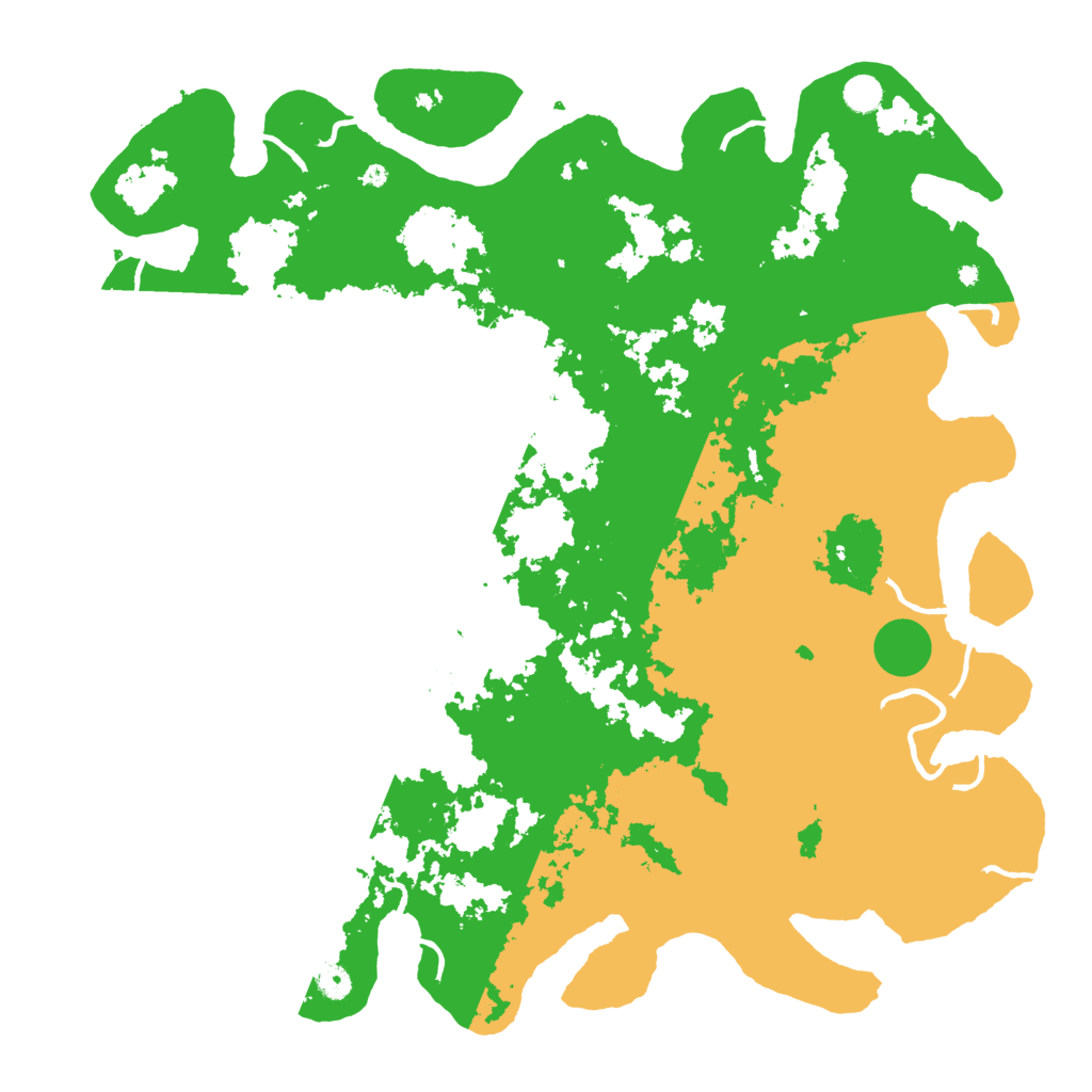 Biome Rust Map: Procedural Map, Size: 5000, Seed: 709199