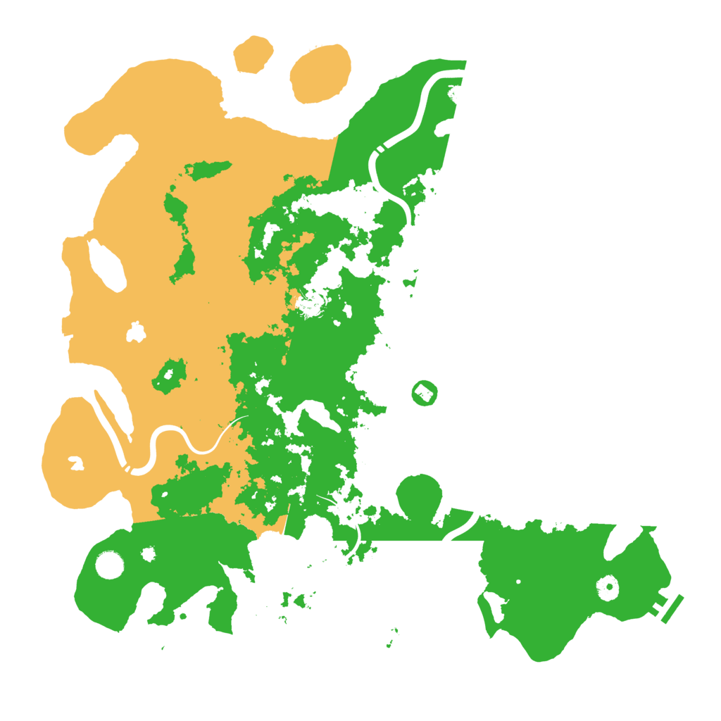 Biome Rust Map: Procedural Map, Size: 4500, Seed: 1425115327