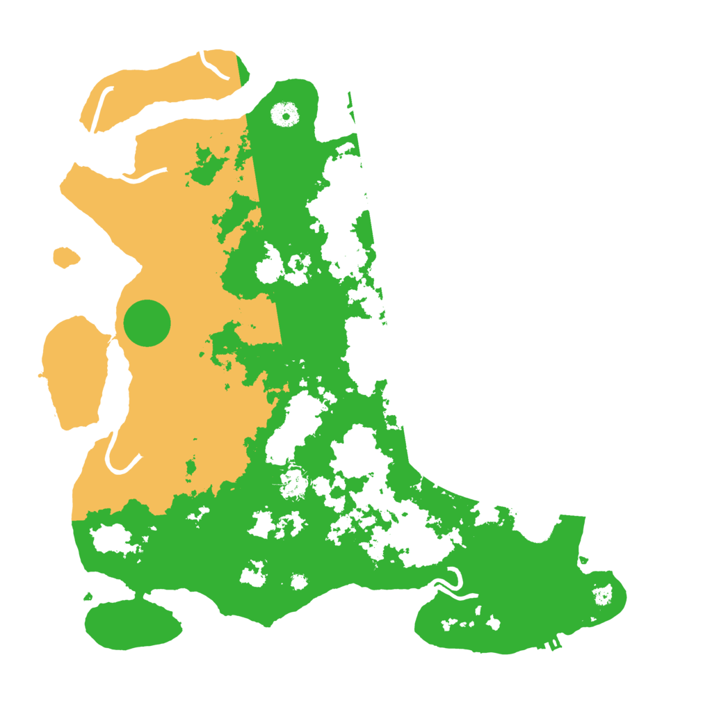 Biome Rust Map: Procedural Map, Size: 4000, Seed: 6775