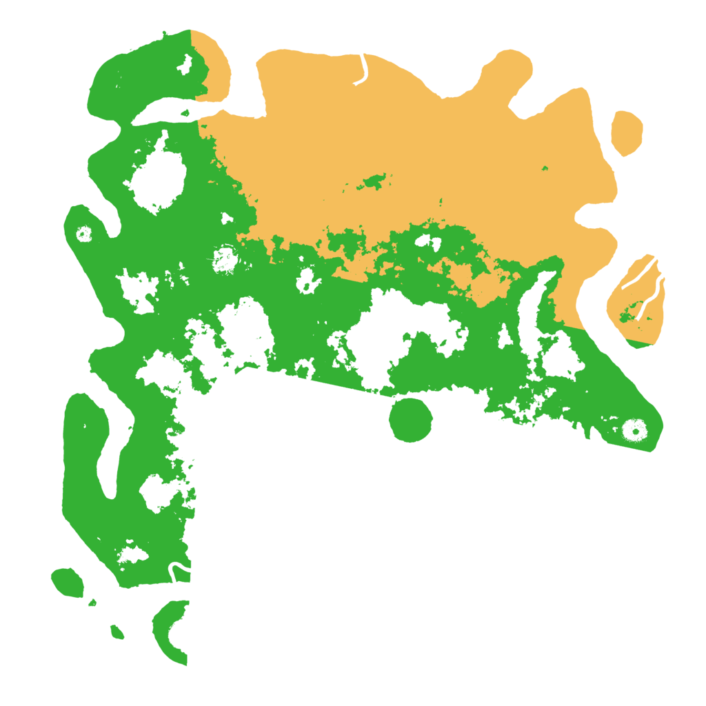 Biome Rust Map: Procedural Map, Size: 4500, Seed: 402638
