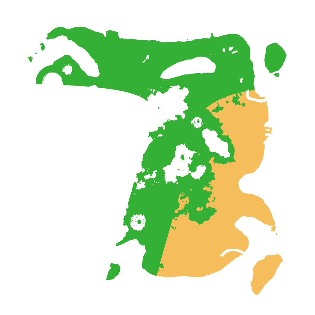 Biome Rust Map: Procedural Map, Size: 3000, Seed: 175851832