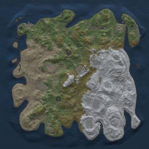 Thumbnail Rust Map: Procedural Map, Size: 4250, Seed: 921158575, 19 Monuments