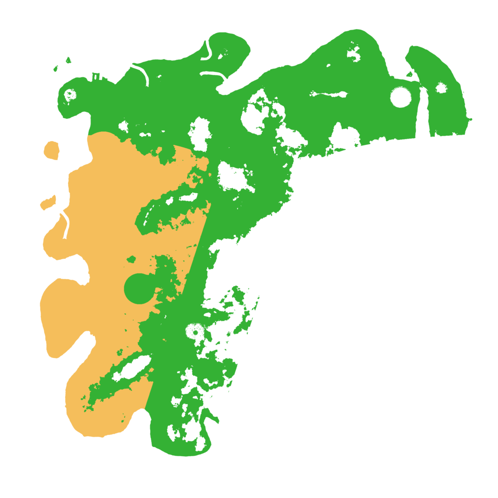 Biome Rust Map: Procedural Map, Size: 4250, Seed: 921158575