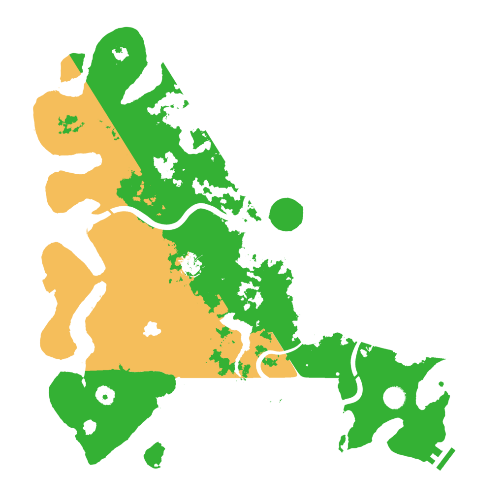 Biome Rust Map: Procedural Map, Size: 4000, Seed: 1310549600