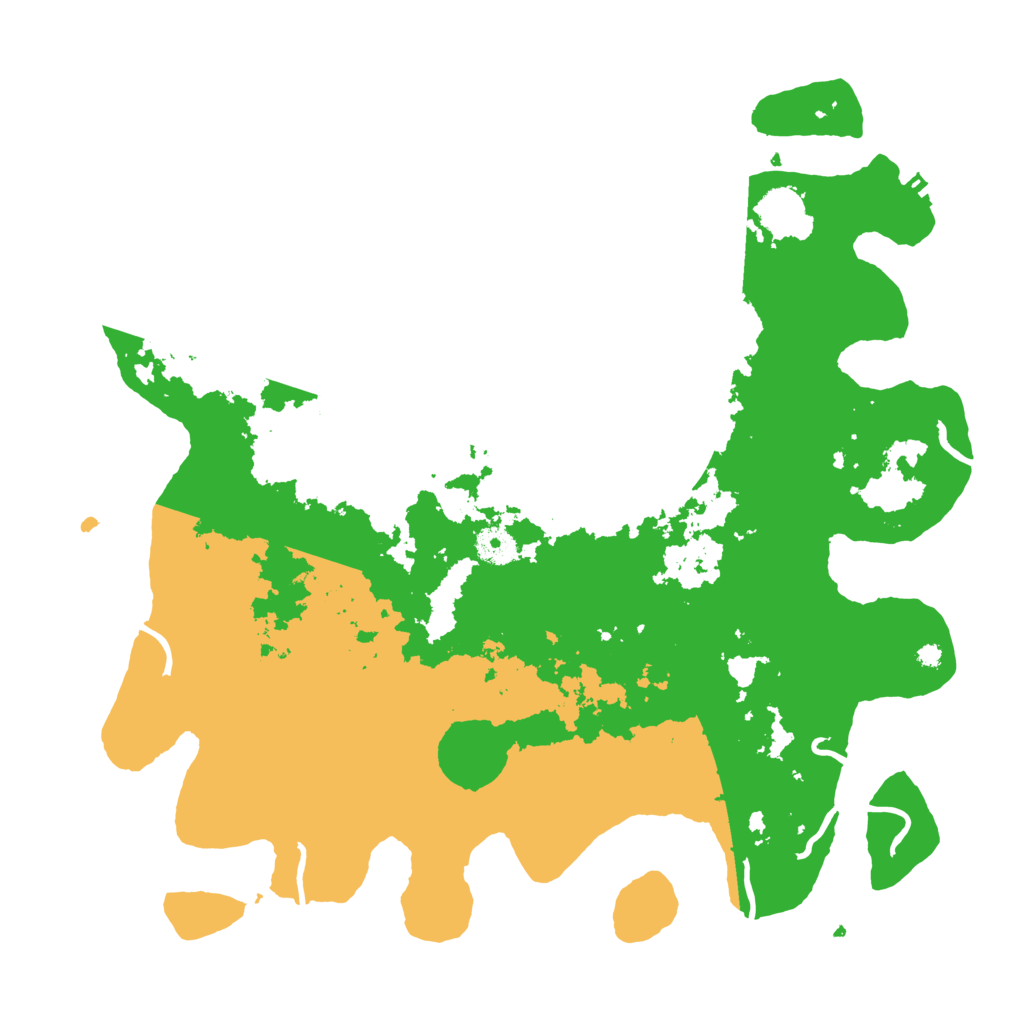 Biome Rust Map: Procedural Map, Size: 4000, Seed: 435145407