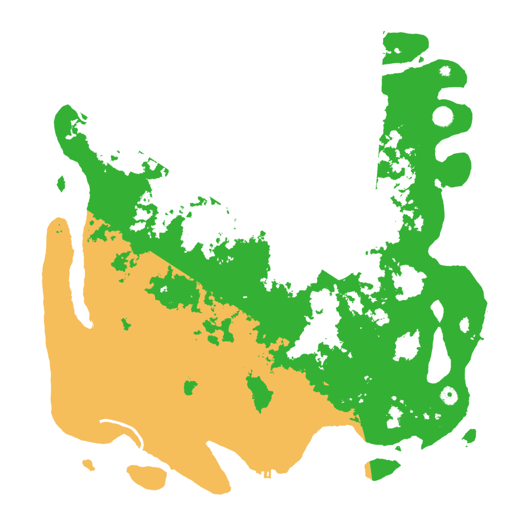 Biome Rust Map: Procedural Map, Size: 4500, Seed: 1358331490
