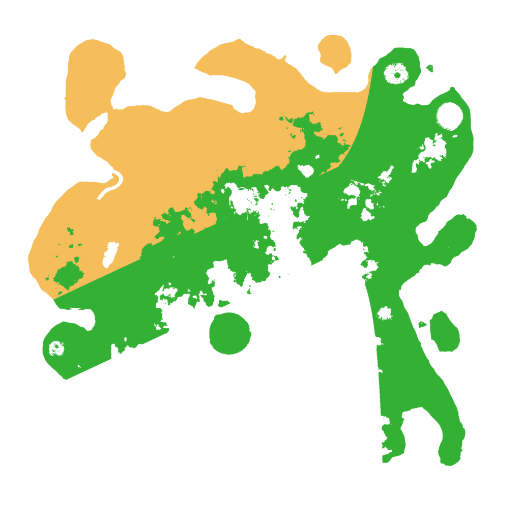 Biome Rust Map: Procedural Map, Size: 3500, Seed: 818353920