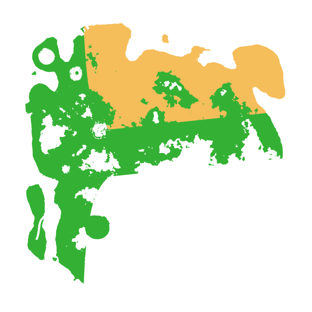 Biome Rust Map: Procedural Map, Size: 3500, Seed: 23368865