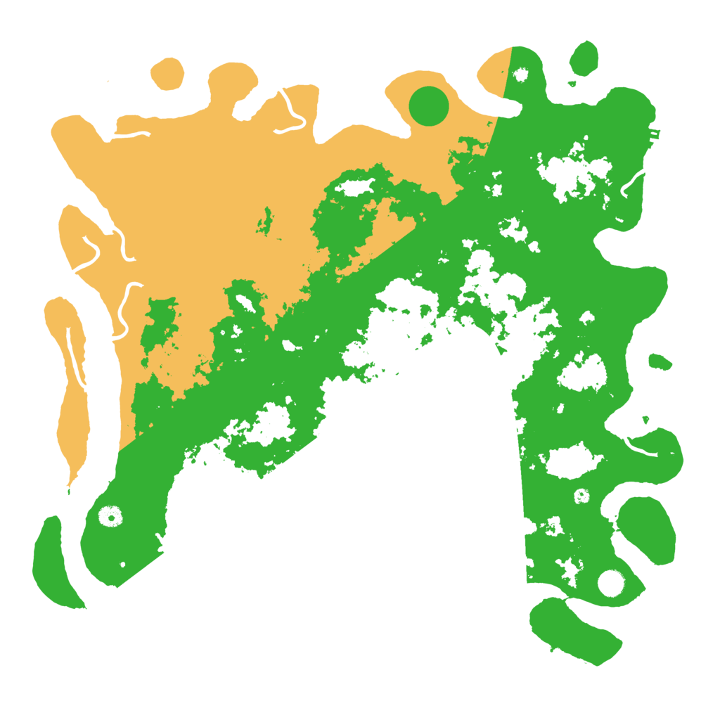 Biome Rust Map: Procedural Map, Size: 4750, Seed: 754015235