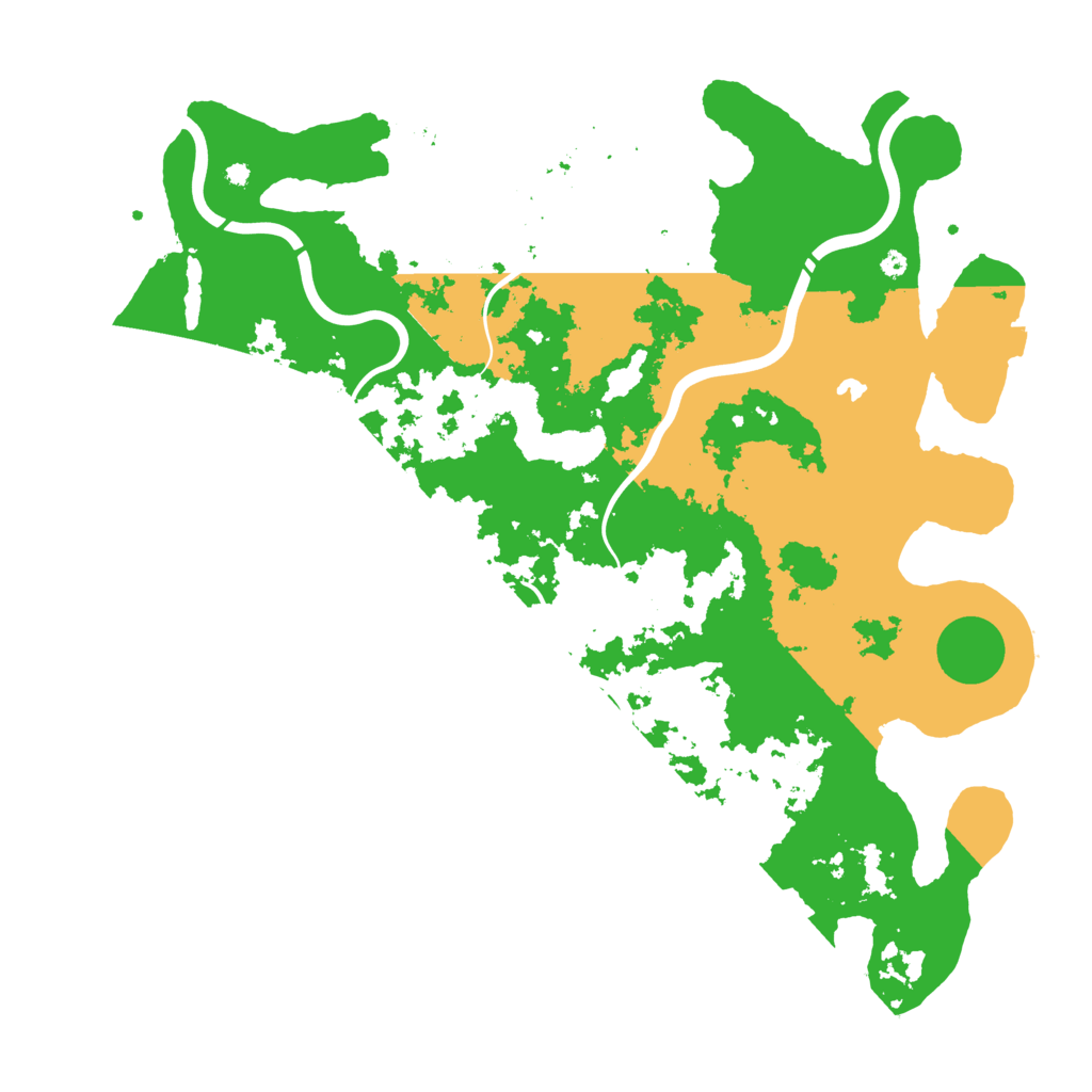 Biome Rust Map: Procedural Map, Size: 4250, Seed: 1387164824