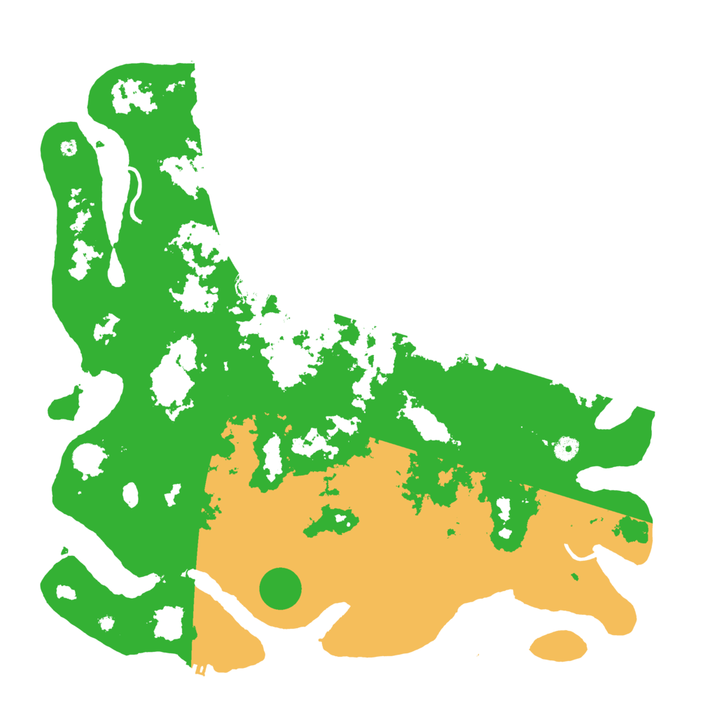 Biome Rust Map: Procedural Map, Size: 4500, Seed: 33292393