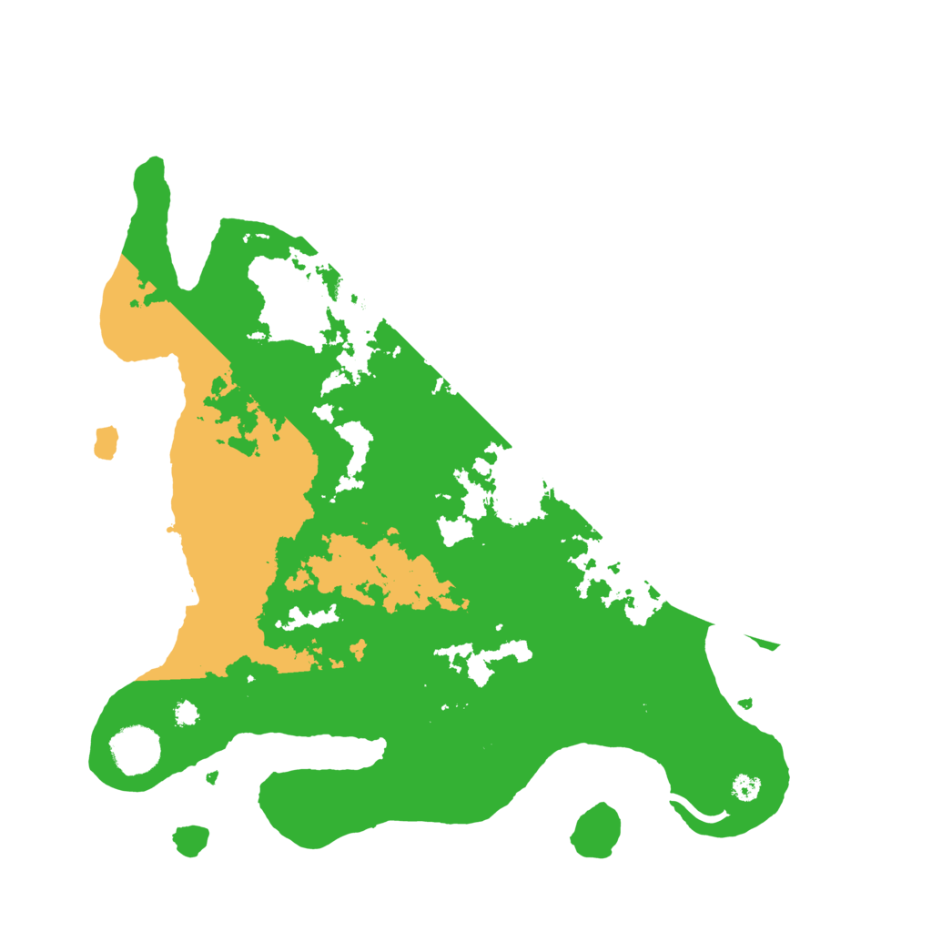 Biome Rust Map: Procedural Map, Size: 3450, Seed: 16324