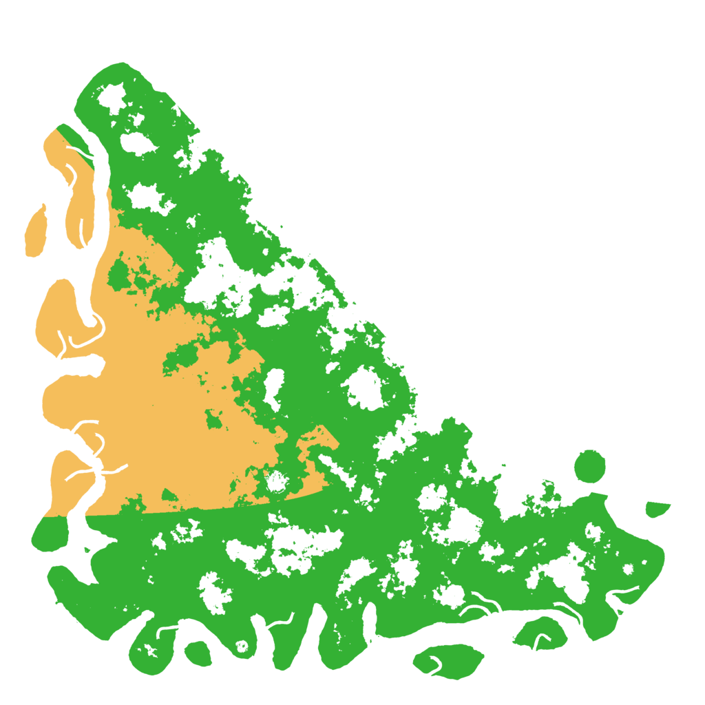 Biome Rust Map: Procedural Map, Size: 6000, Seed: 793158004