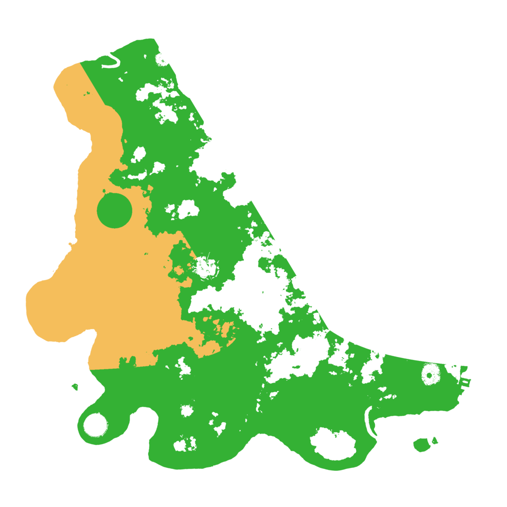 Biome Rust Map: Procedural Map, Size: 3800, Seed: 5481726