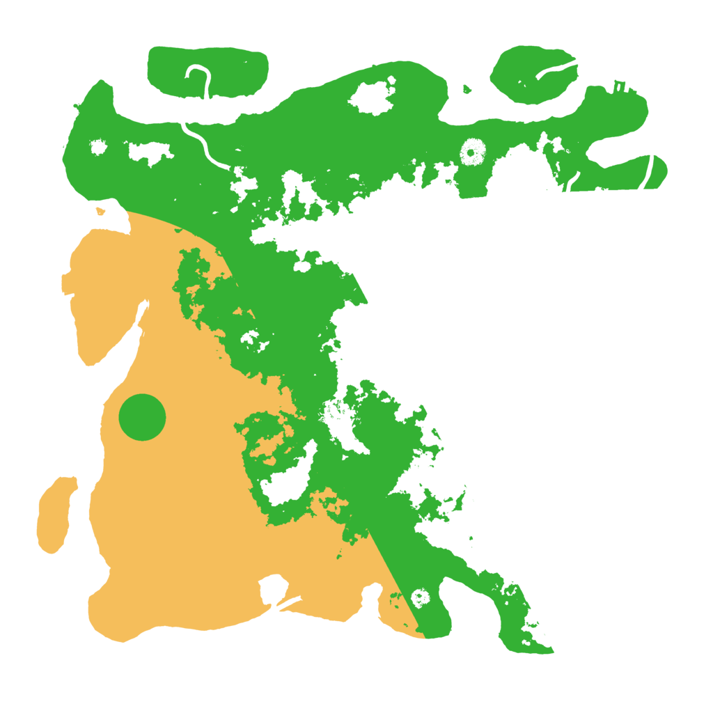 Biome Rust Map: Procedural Map, Size: 4000, Seed: 20875962