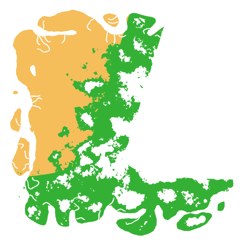 Biome Rust Map: Procedural Map, Size: 6000, Seed: 398351657