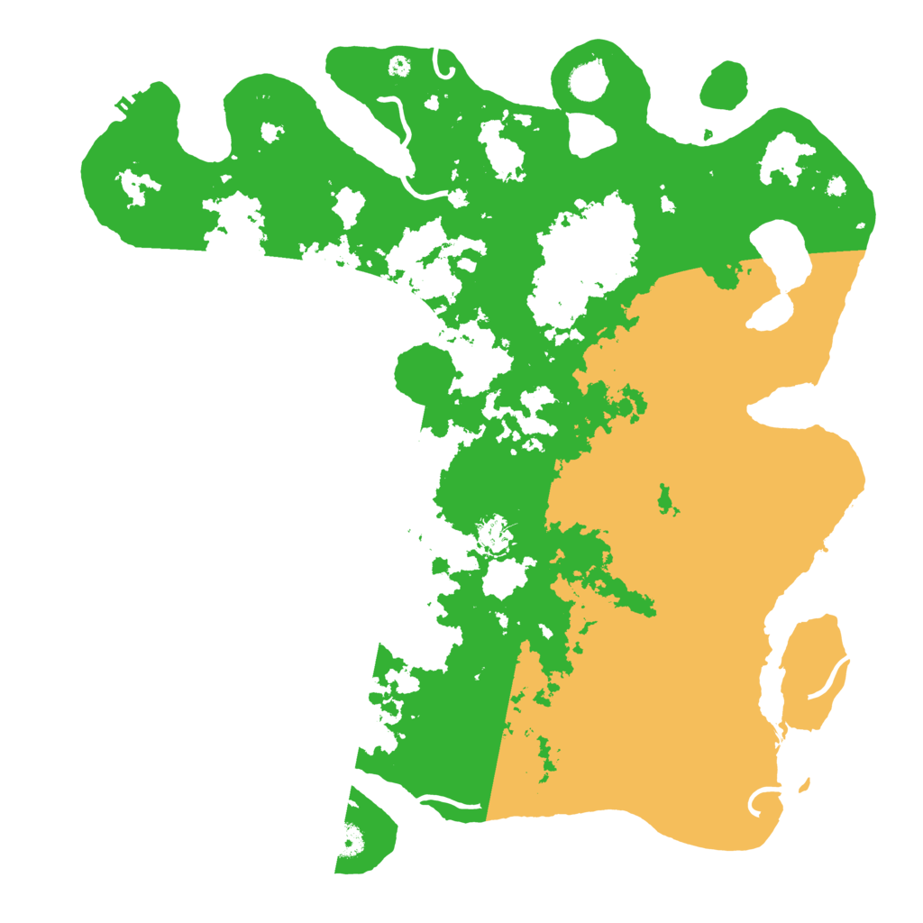Biome Rust Map: Procedural Map, Size: 4300, Seed: 17932251
