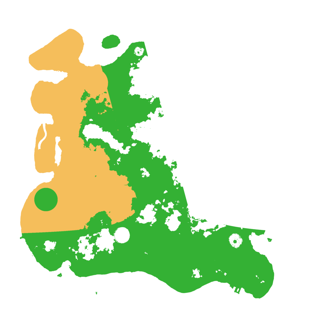 Biome Rust Map: Procedural Map, Size: 3600, Seed: 27070815