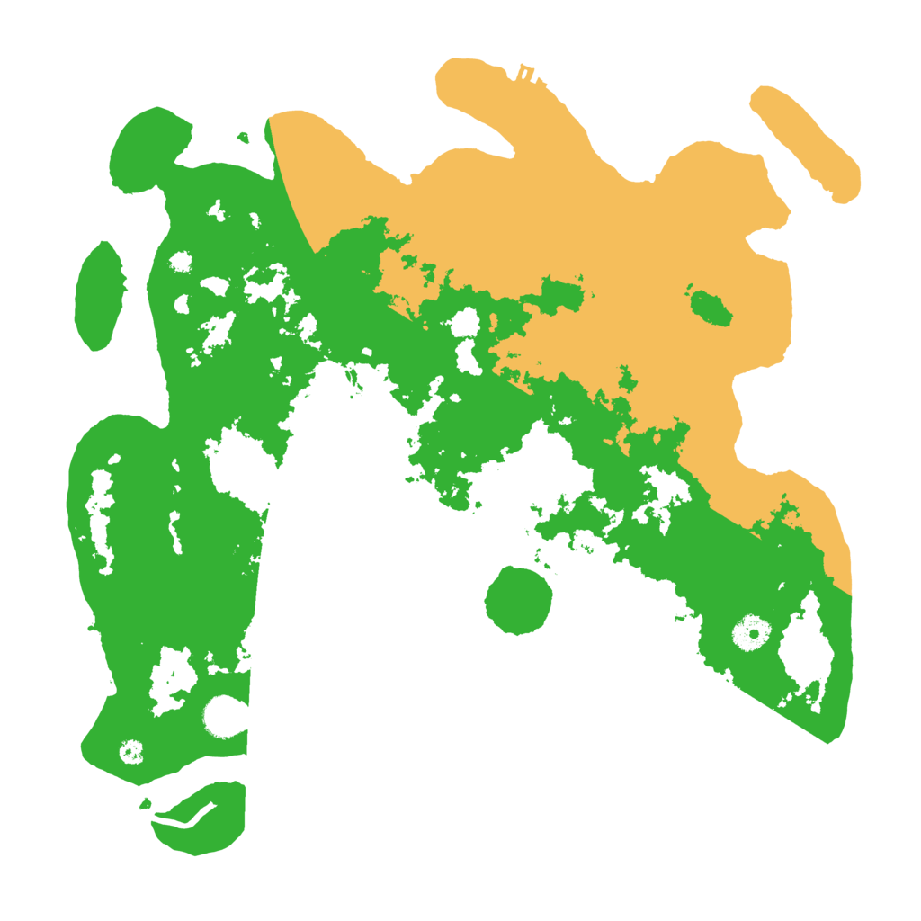 Biome Rust Map: Procedural Map, Size: 3850, Seed: 21245500