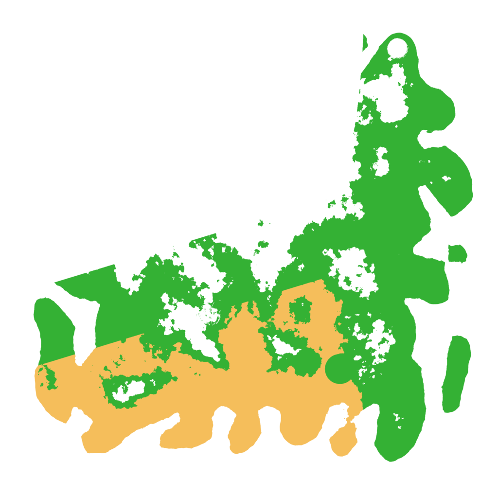 Biome Rust Map: Barren, Size: 4400, Seed: 74328529