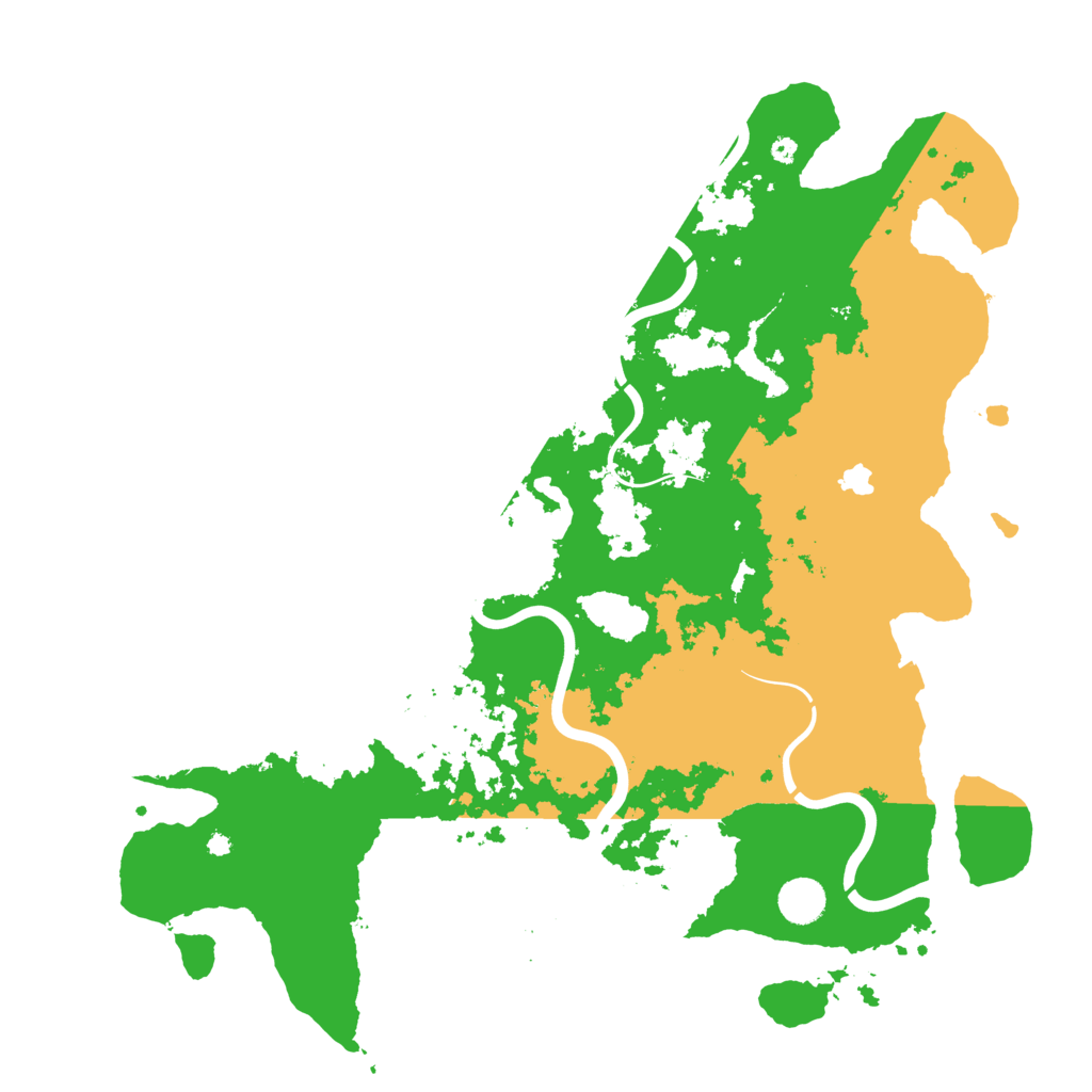 Biome Rust Map: Procedural Map, Size: 4250, Seed: 76645068