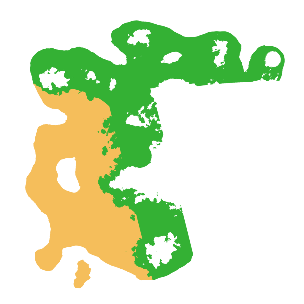 Biome Rust Map: Barren, Size: 3450, Seed: 9911068