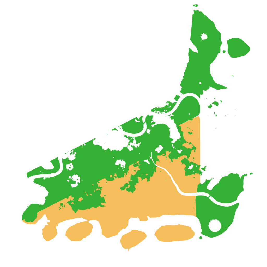 Biome Rust Map: Procedural Map, Size: 3750, Seed: 42116721