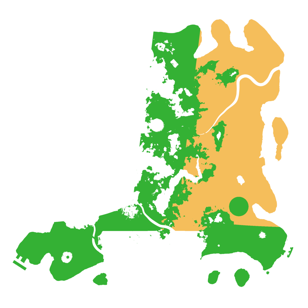 Biome Rust Map: Procedural Map, Size: 4200, Seed: 692656430